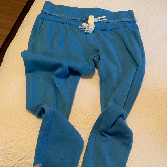 Last 💕Vintage Garment dye blue jogger sweats - Picture 2 of 8